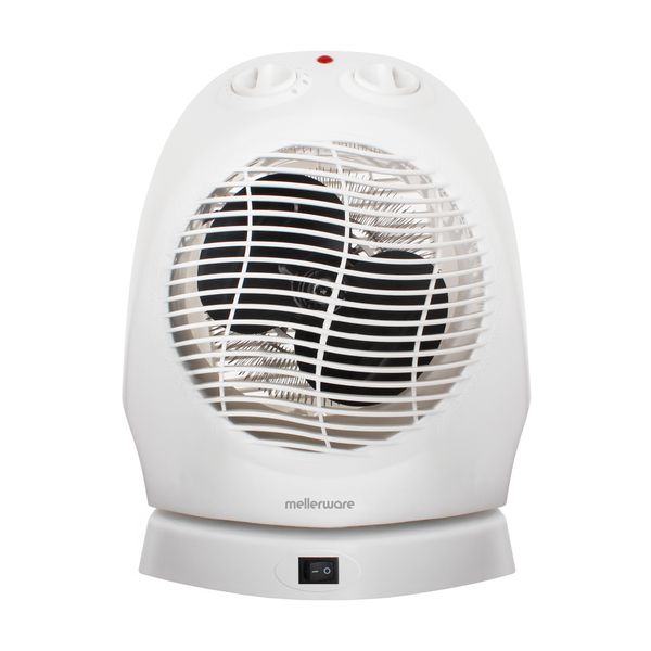 Mellerware - 2000W Oscillating Fan Heater