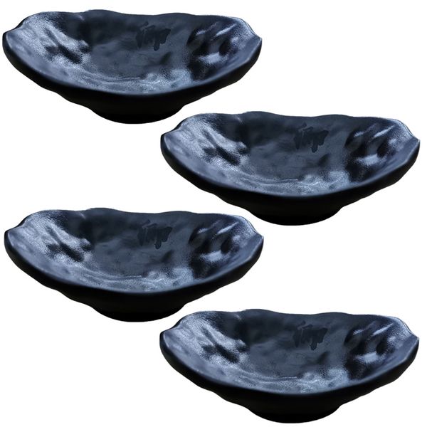 Juncheng - Dipping Bowls - Snack &amp; Dip Bowl Mini Sauce Plate - Melamine - 8x9x3cm