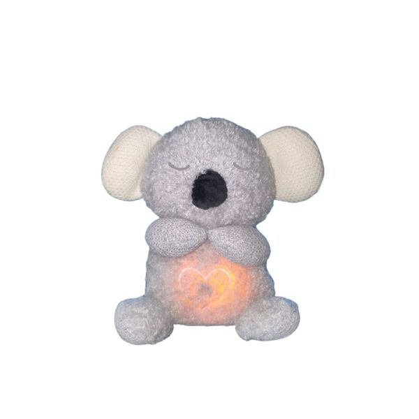 Breathing Teddy Bear: Soft Plush Toy with Soothing Sounds &amp; Gentle Motions