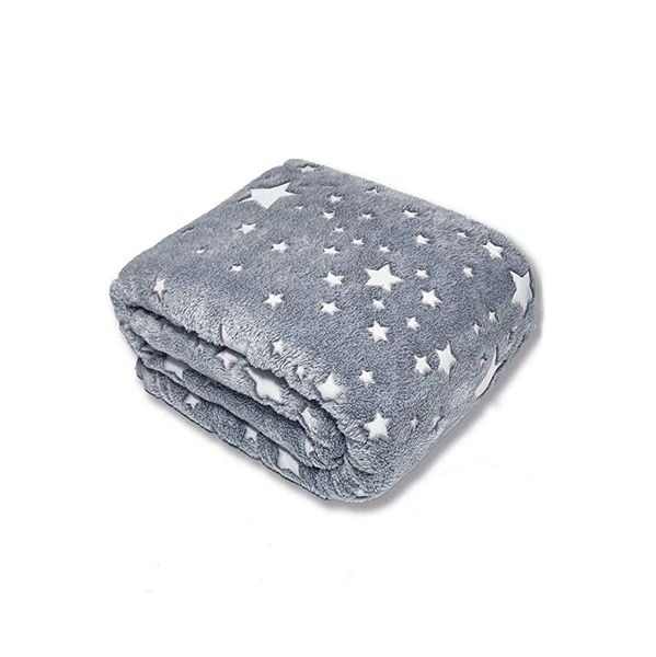 Glow In The Dark Blanket - Grey