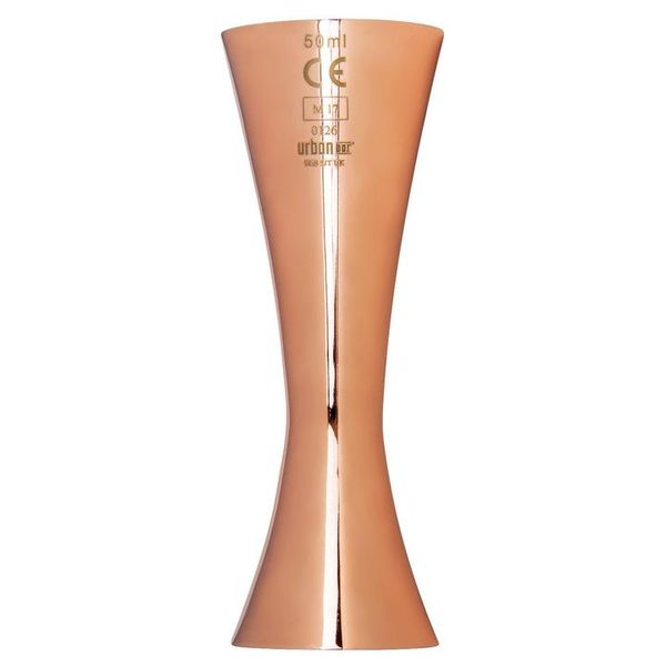 Cocktail Jigger - Aero Style - Copper Plated - 25/50ml