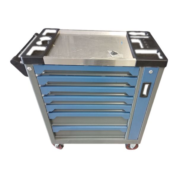 Empty Tool Box - Blue Storage Case 530x200x200mm