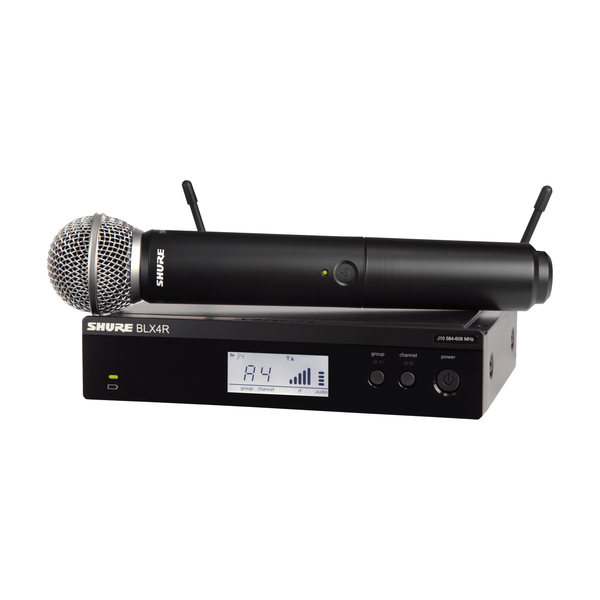 Shure BLX24R/SM58 - Rackmount Wireless Handheld Microhone System
