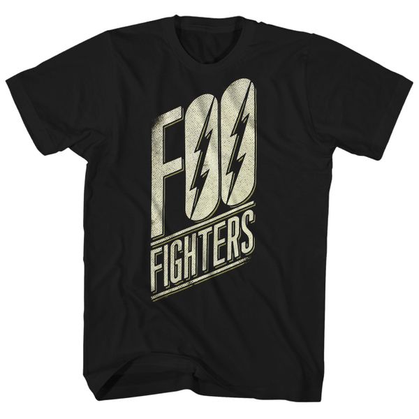 Rock Ts Foo Fighters - Lightning Logo