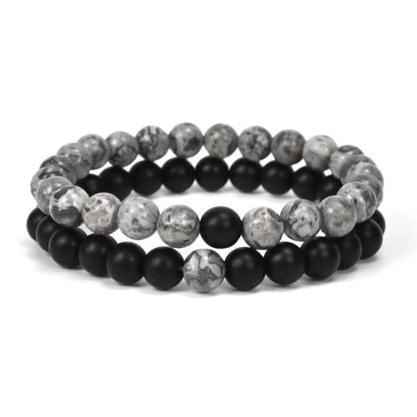 Couples Bracelets Set - Lava Bracelet - Bracelet for Men - Women - Energy