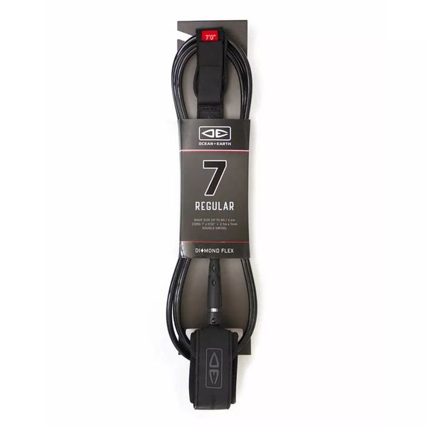 Ocean &amp; Earth Surfboard Leash Diamond Flex Regular - 6ft
