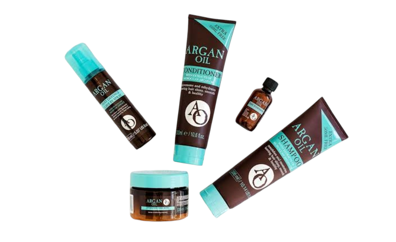 Argan Oil Argan Oil Shampoo Conditioner Mask Oil &amp; Defence Spray