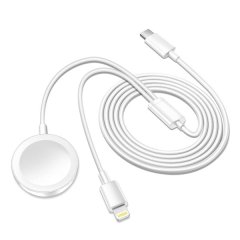2 in 1 USB-C Magnetic Fast Charging Charger Compatible with iWatch &amp; iPhone