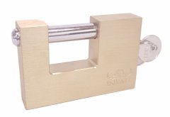 Padlock 90 mm Brass Insurance Inyati