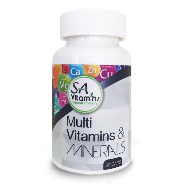Multivitamins &amp; Minerals 30 Caps