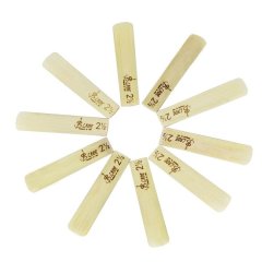 10-Pack High-Grade Alto Sax Reeds, Strength 2.5