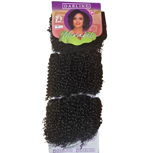 Darling Mirabel Synthetic Sew-In Weave - Long Lasting Curls &amp; Natural Shine