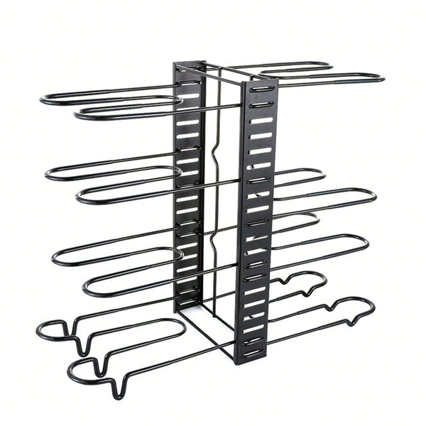 Pots and Pans Organizer Adjustable Kitchen 8 Rack Multifunctional Organizer