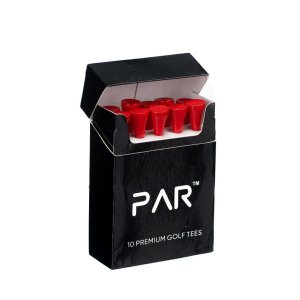 Christmas Golf Tees - 10-Pack in Convenient Cigarette Style Box