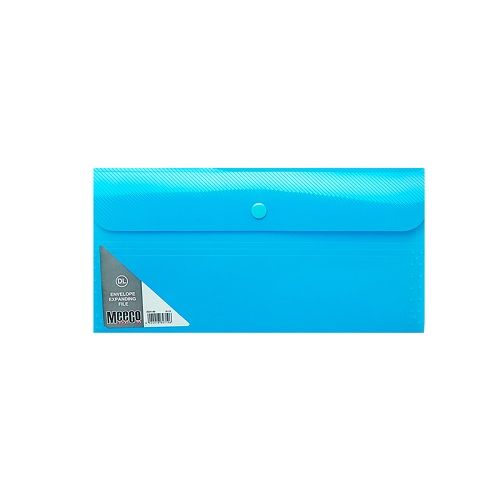 Meeco - Dl Envelope Size Expanding File 6 Division - Blue