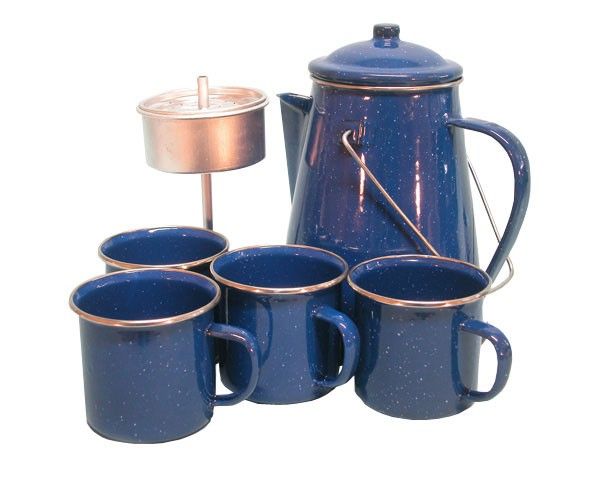 LK's 5 Piece Coffee Pot Perculator