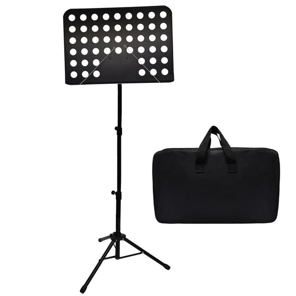 Adjustable Portable Music Sheet Stand - Professional Sheet Holder 75-160cm