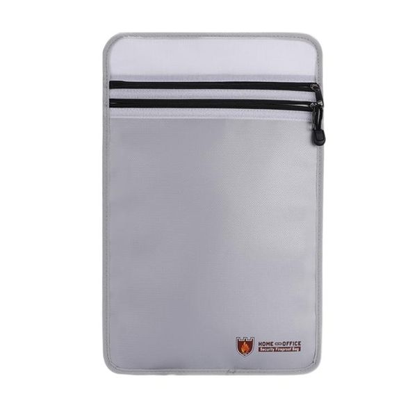 Dual Zipper Safe File Bag