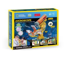 Cubic Fun National Geographic Microscope - 3D Puzzle - 36cm Tall