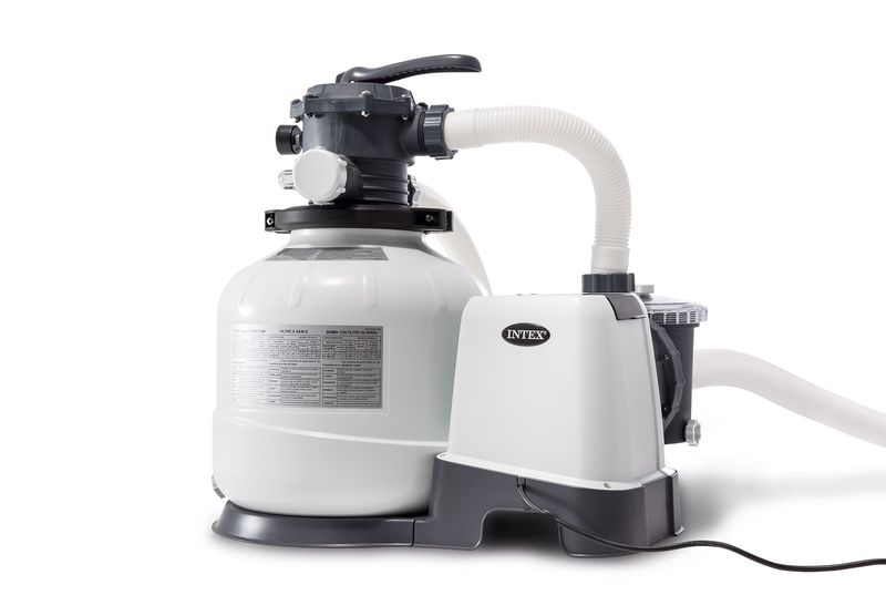 Intex 2800 Gph(10599 L/HR) Krystal Clear Sand Filter Pump (220-240V)