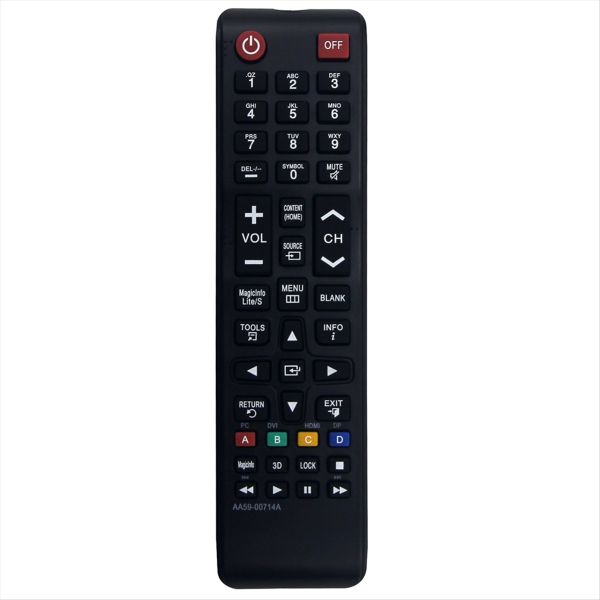 AA59-00714A Remote Control Replaced for TV Display DE40C/46C