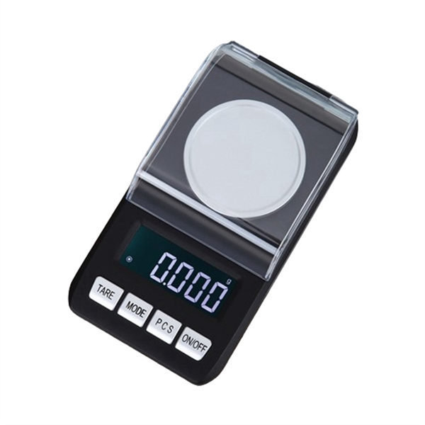 Black 50g Mini Portable Electronic Scale 0.001g High Precision Bag