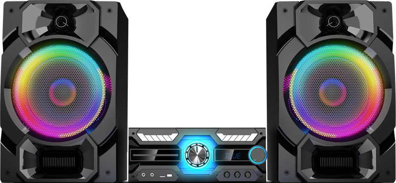 JVC Home Entertainment System Model number MX-222B with Bluetooth and USB.