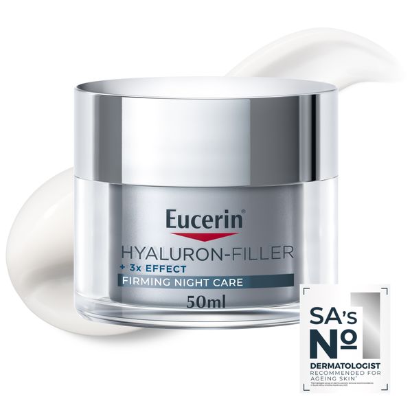 Eucerin Hyaluron Filler Anti-Age Face Night Cream, All Skin Types, 50ml