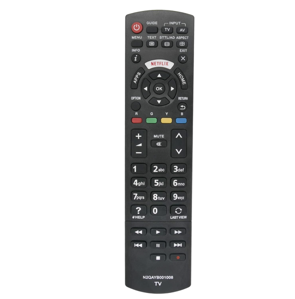 N2QAYB001008 Replacement For Panasonic Viera Hd Plasma Tv Netflix Audio