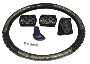Car Steering Wheel Cover Set