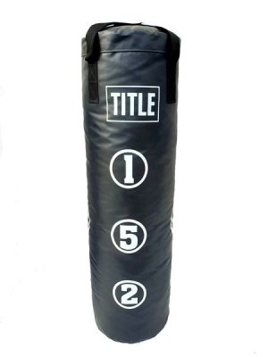 TITLE Target Punching / Boxing Bag - Black