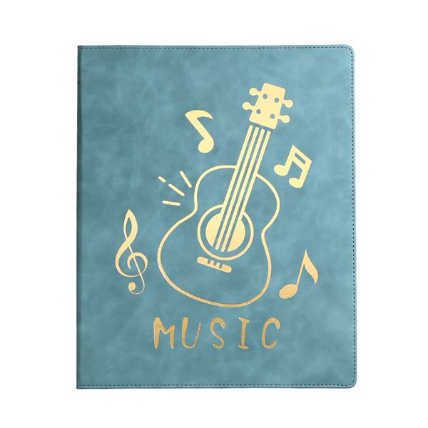 Paper Lion A4 PU Leather Cover Easy Edit Music Score Folder &amp; Sleeve Pocket