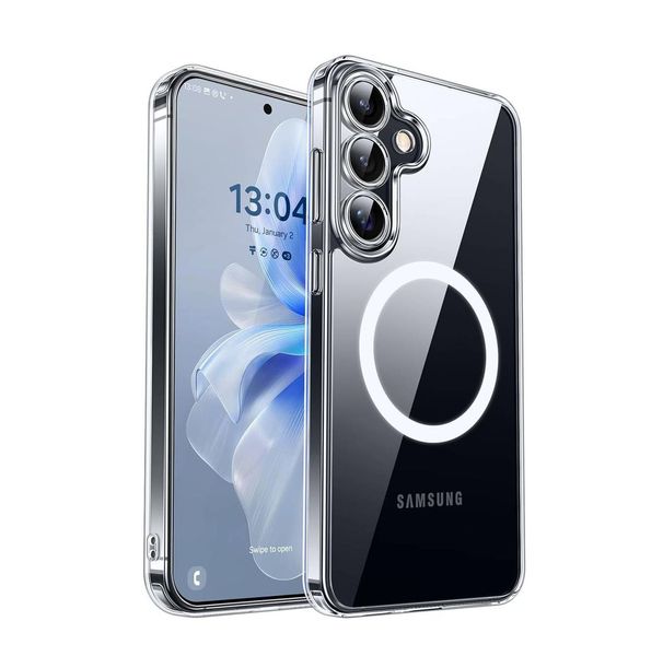 Magsafe Clear Case compatible with Samsung Galaxy A05S Magnetic Back Cover