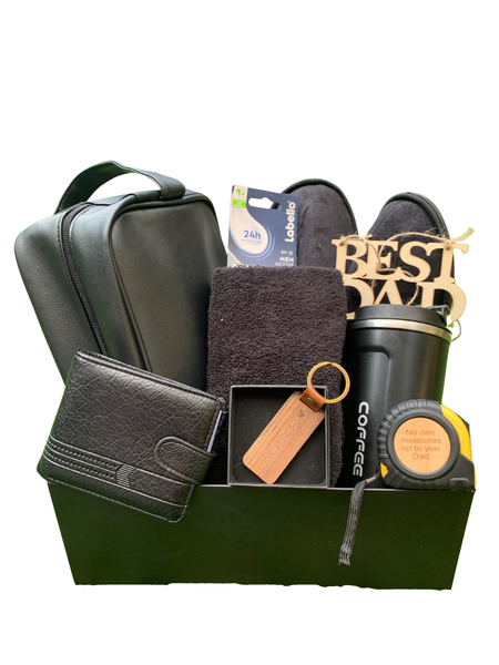 Dad Gift with Key chain , Tape , wallet , for Birthday , Father's Day.