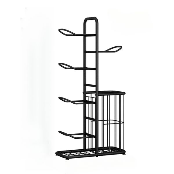 Sports Ball Storage Rack, Detachable Upright Ball Storage Rack