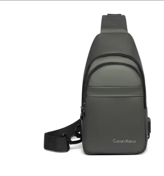 SLING BAG C801 - Stylish Crossbody Shoulder Bag with USB Charging Port