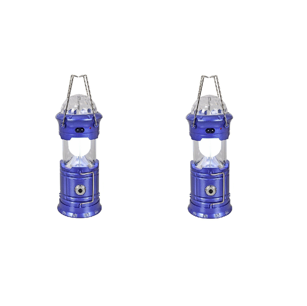JB Luxx Solar Colorful Magic Camping Light - Set of 2
