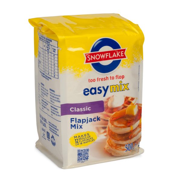 Snowflake Easy Mix Classic Flapjack Mix - Box of 6 x 500g Packets