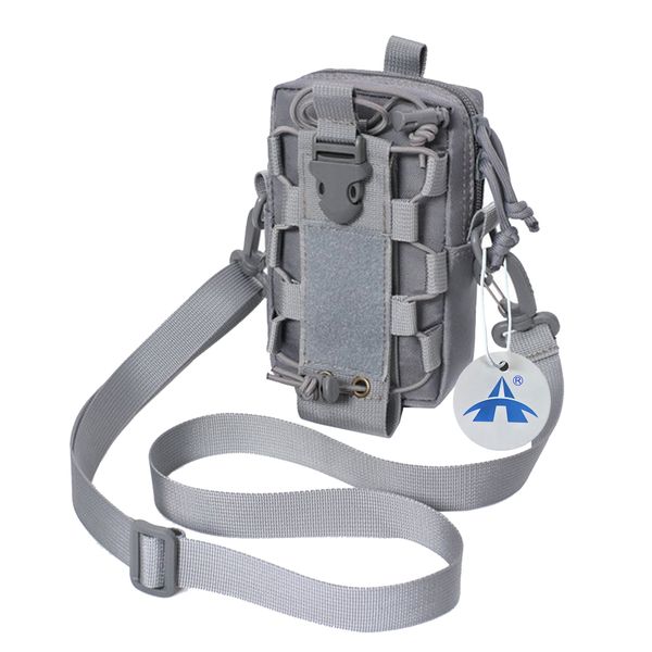 Alanes Molle Utility Pouch Gadget Organizer with Water Bottle Holder