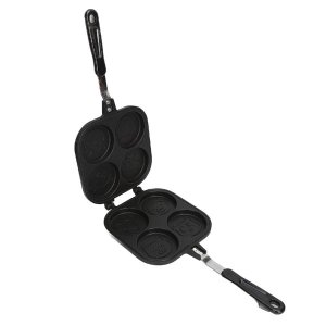 Double Sided Pancake Pan Anti Stick Coating Aluminum Alloy Sandwich Pan