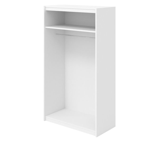 Carcass Built-In White 1200 mm x 900 mm x 2100 mm DIY Wardrobe