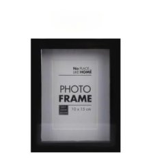 Compact Black Shadow Box Picture Frame 10x15cm - Perfect Gift Display