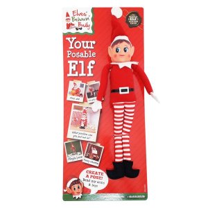 Naughty Christmas Flexible Elf (Bulk Pack 4)