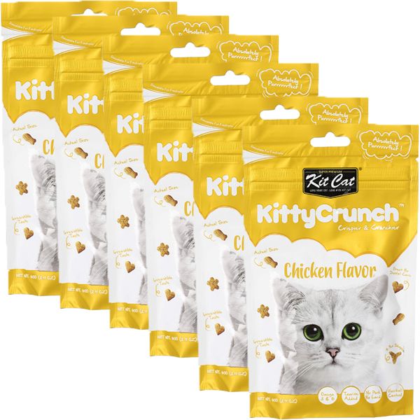 Kit Cat Chicken KittyCrunch - 6 x 60g
