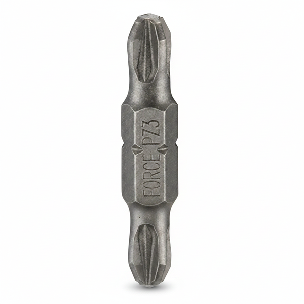 Force Double Ended Pozi Bit 1/4-inch Hex Shank 50mm