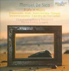 Manuel De Sica: A Life in Music (CD / Album)