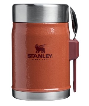 Stanley The Legendary Food Jar + Spork .4L / 14oz Hammertone Clay