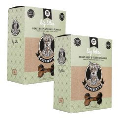 Cuthberts Roast Beef And Veggies Large Bites - 2 x 1kg