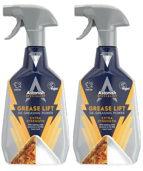Astonish Grease Lifter for De-Greasing Surfaces and Kitchen Appliances 2Pck