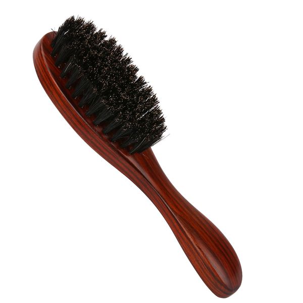 Wave Brush Medium-Hard with Boar &amp; Nylon Bristle 360 Waves For Hair &amp; Beard